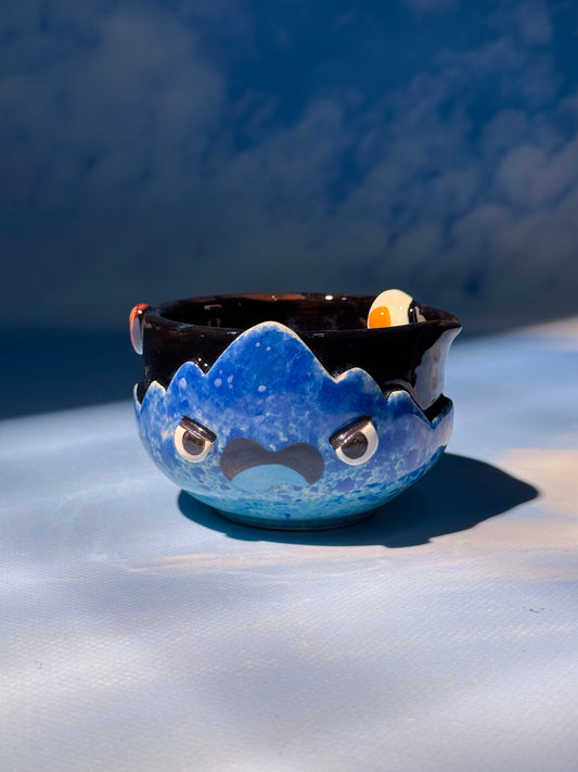 FIRE DEMON BOWL ONLY 7 (Blue Version)