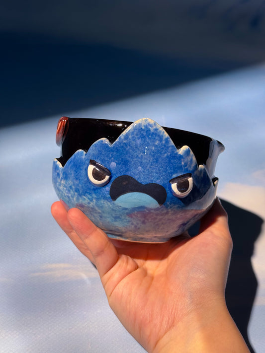 FIRE DEMON BOWL ONLY 8 (Blue Version)