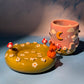 GHOSTY MUG SAUCER SET 3