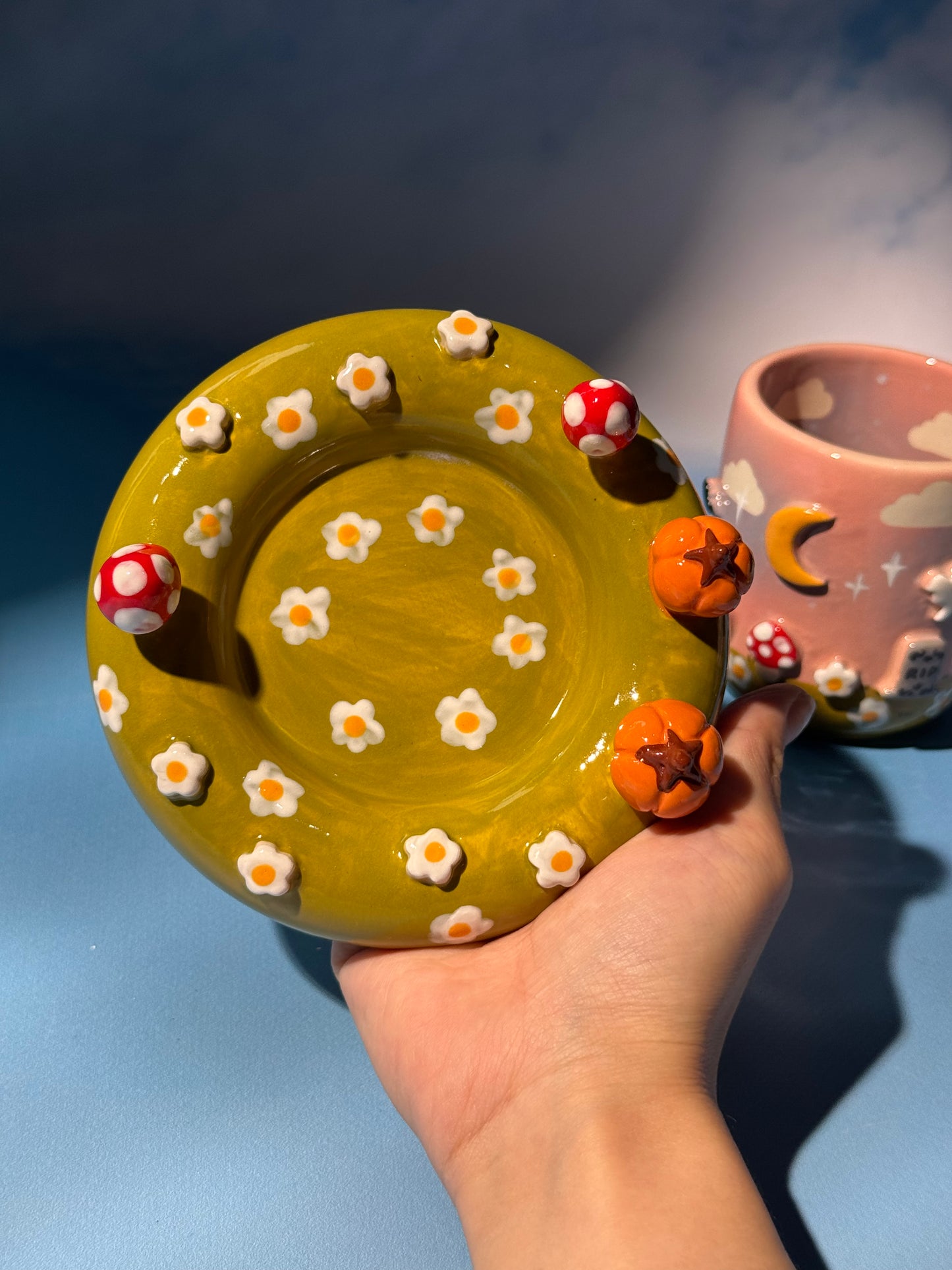GHOSTY MUG SAUCER SET 3
