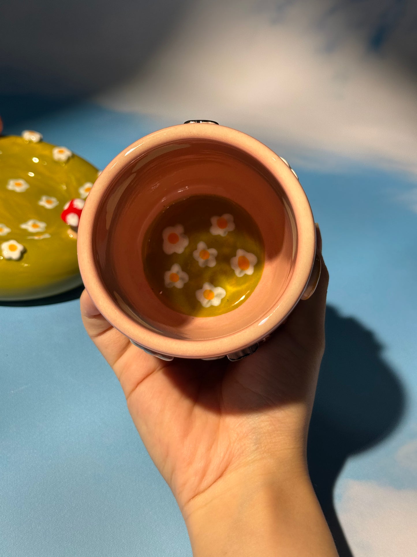 GHOSTY MUG SAUCER SET 3