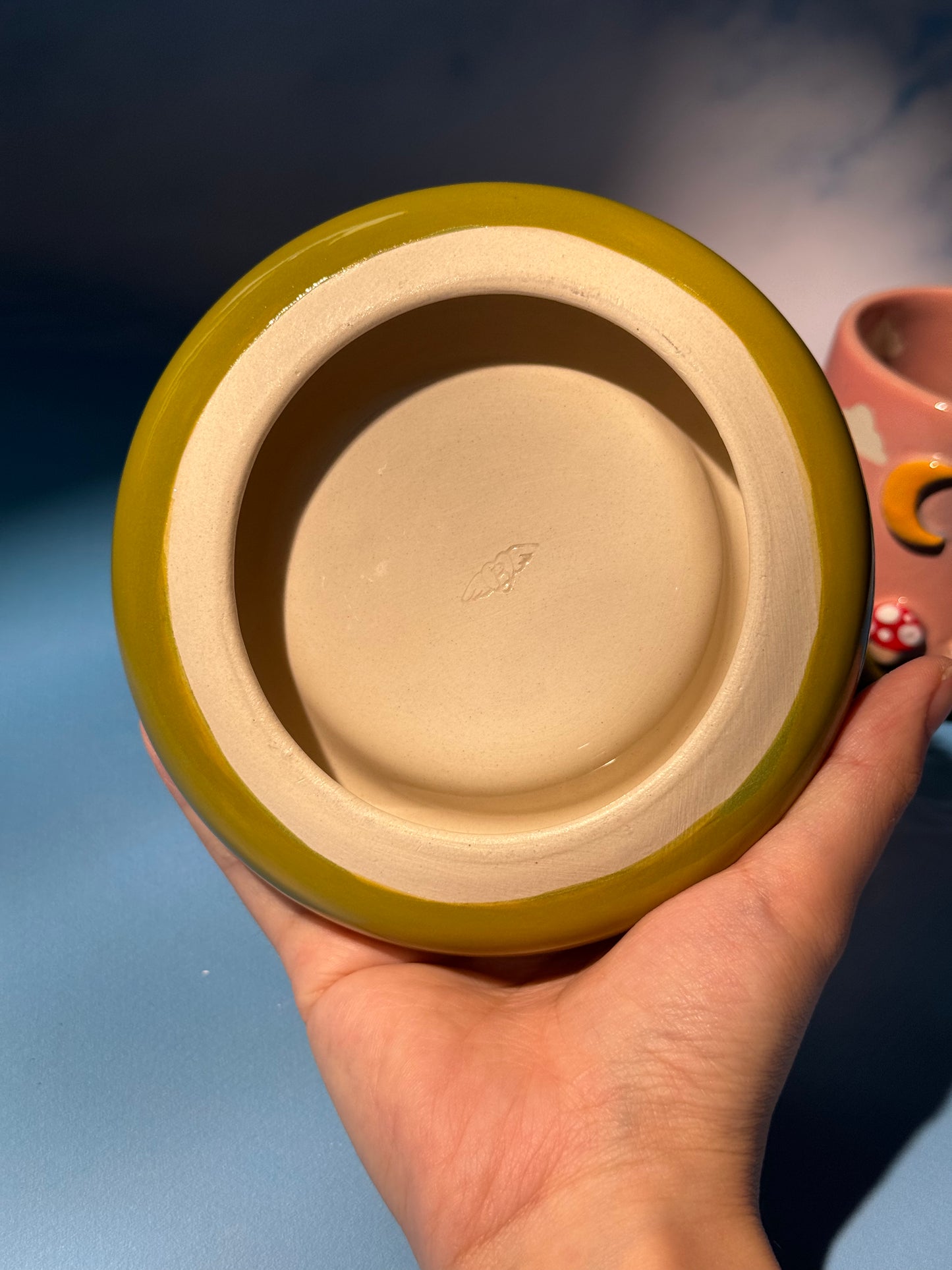 GHOSTY MUG SAUCER SET 4