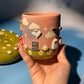 GHOSTY MUG SAUCER SET 4