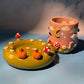 GHOSTY MUG SAUCER SET 6