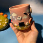 GHOSTY MUG SAUCER SET 6