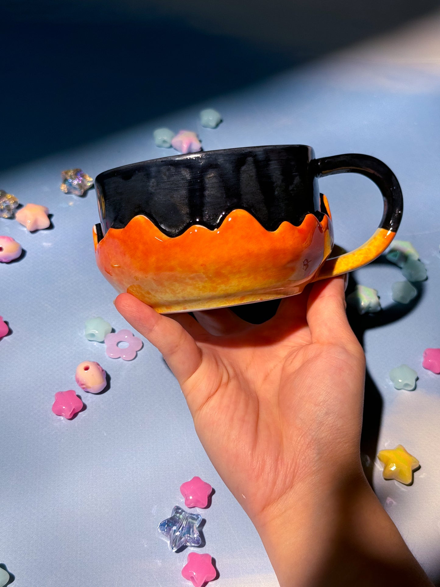 Calcifer mug 6