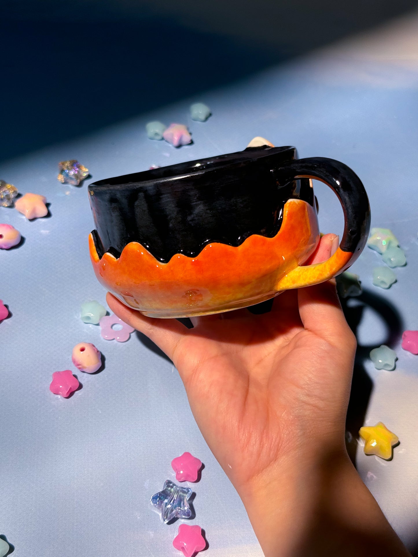 Calcifer mug 6