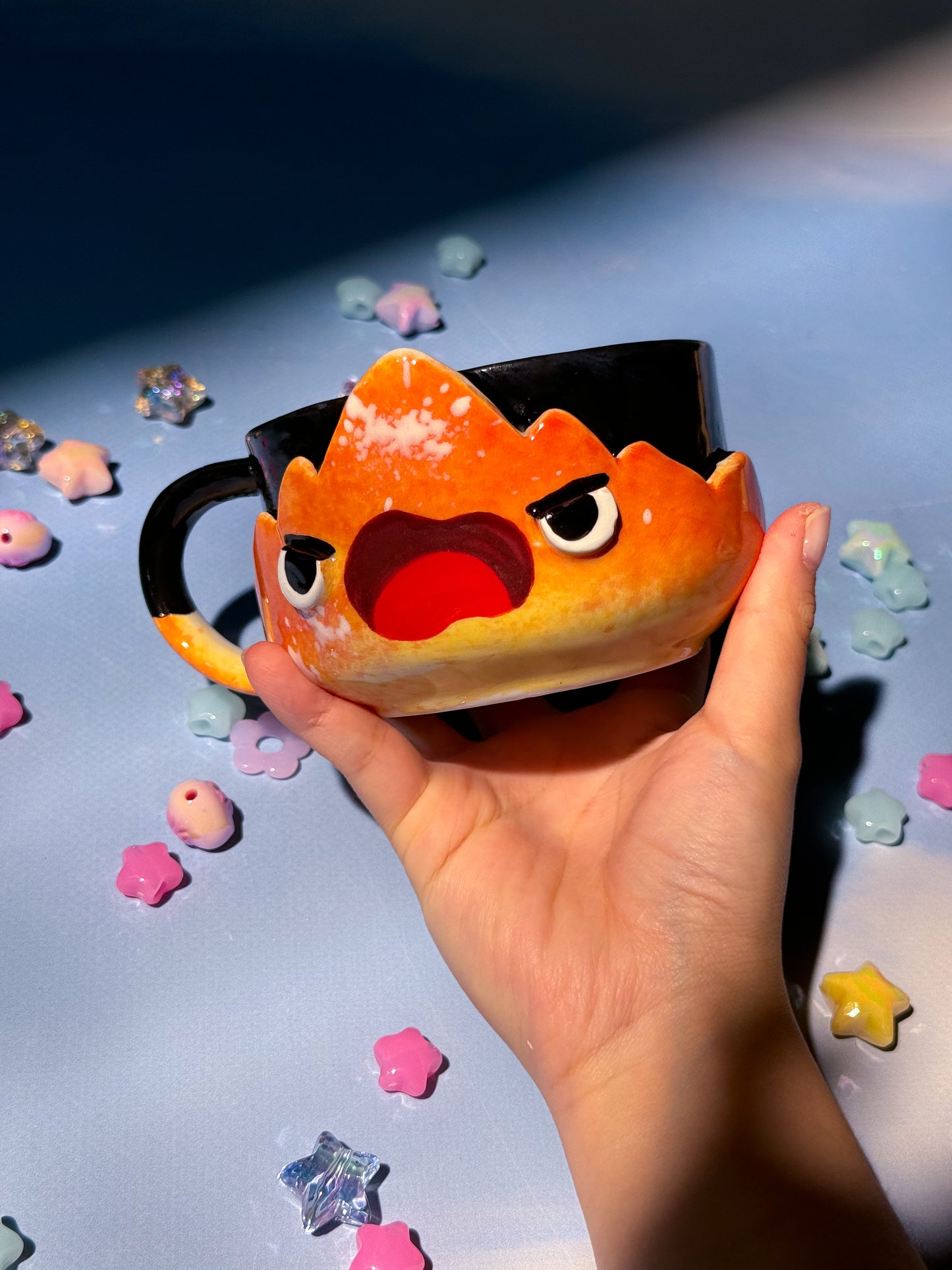 Calcifer mug 7