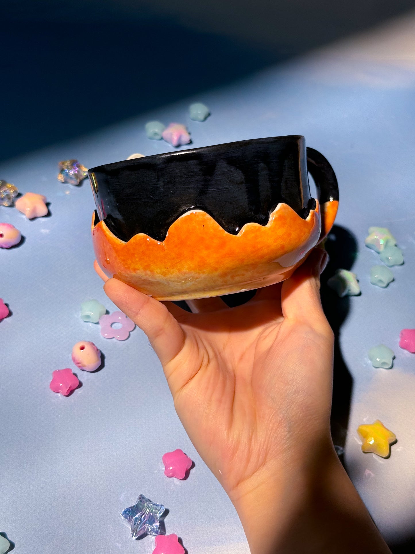 Calcifer mug 7