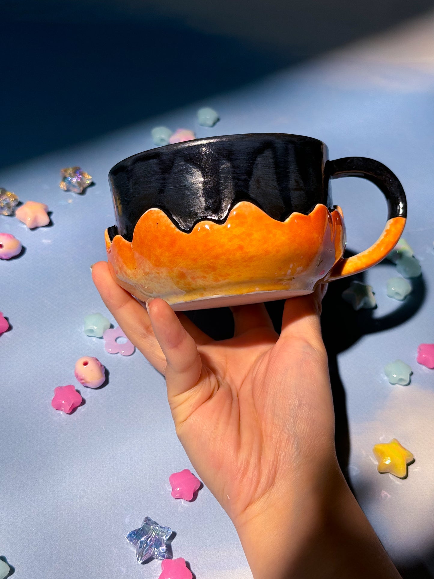 Calcifer mug 7