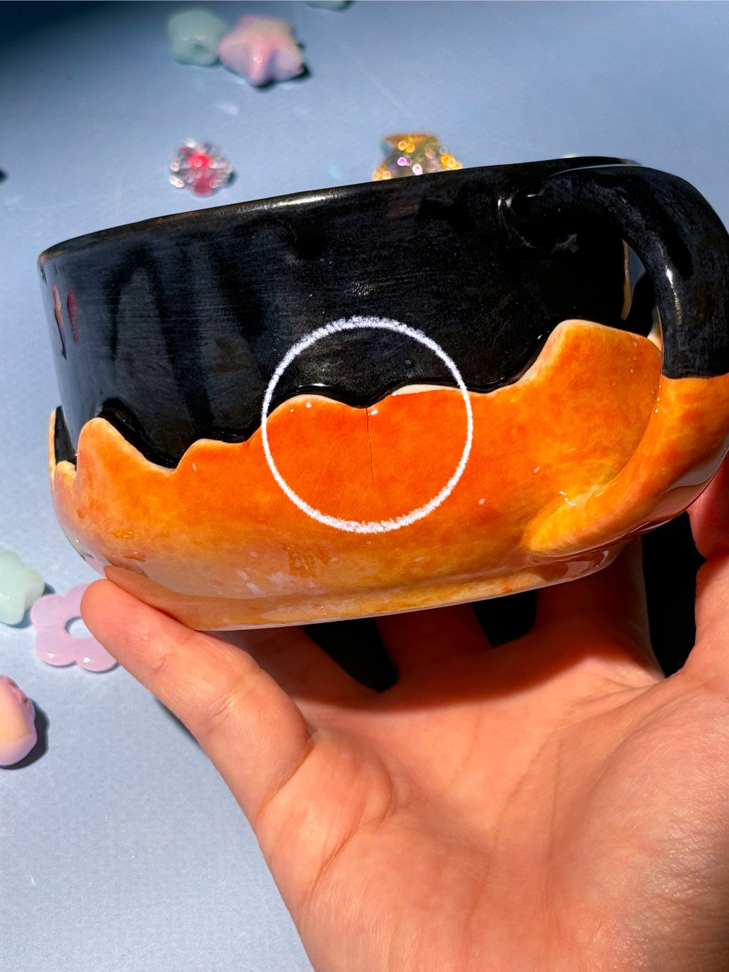 Calcifer mug 7