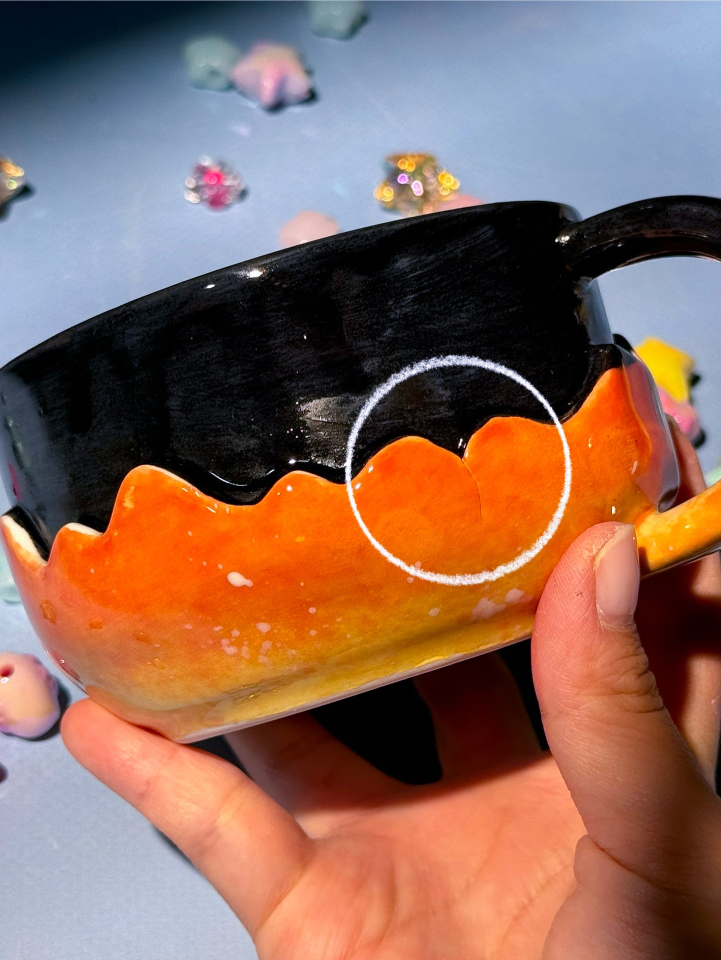 Calcifer mug 8