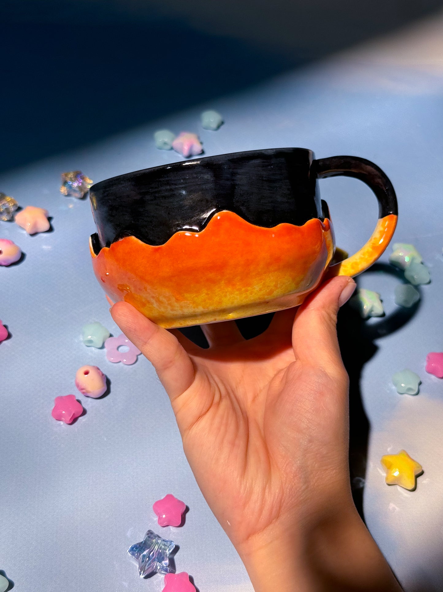 Calcifer mug 9