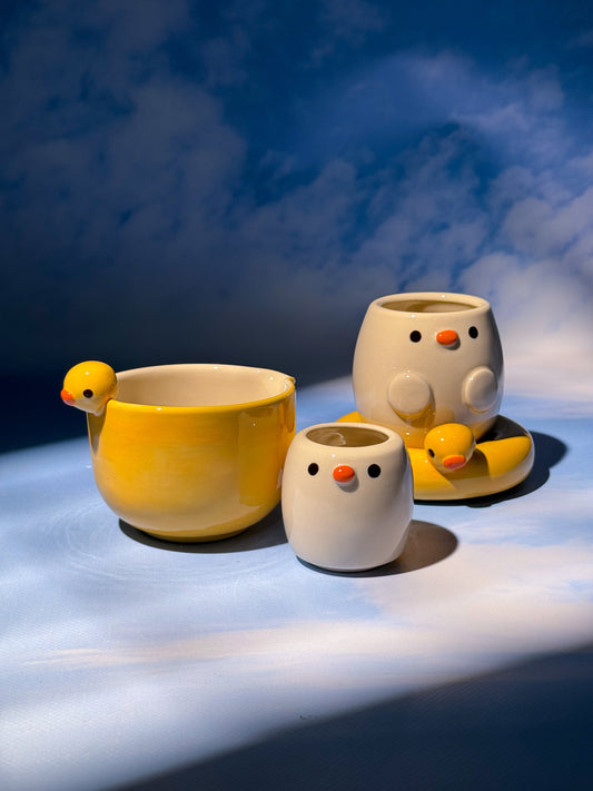 DUCKY BOWL + MUG SET 1