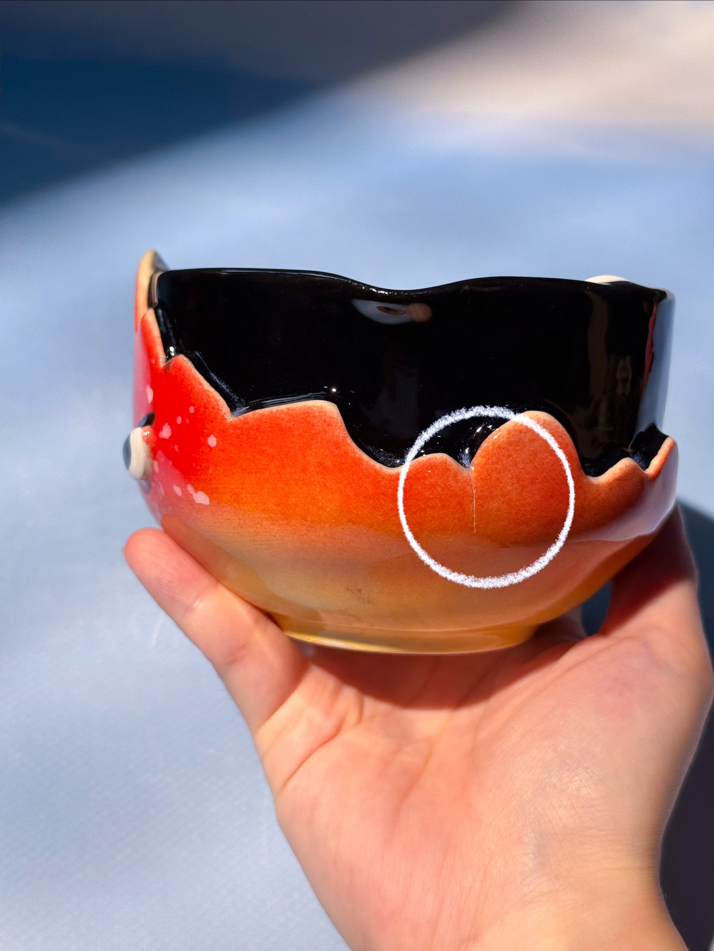 FIRE DEMON BOWL ONLY 6
