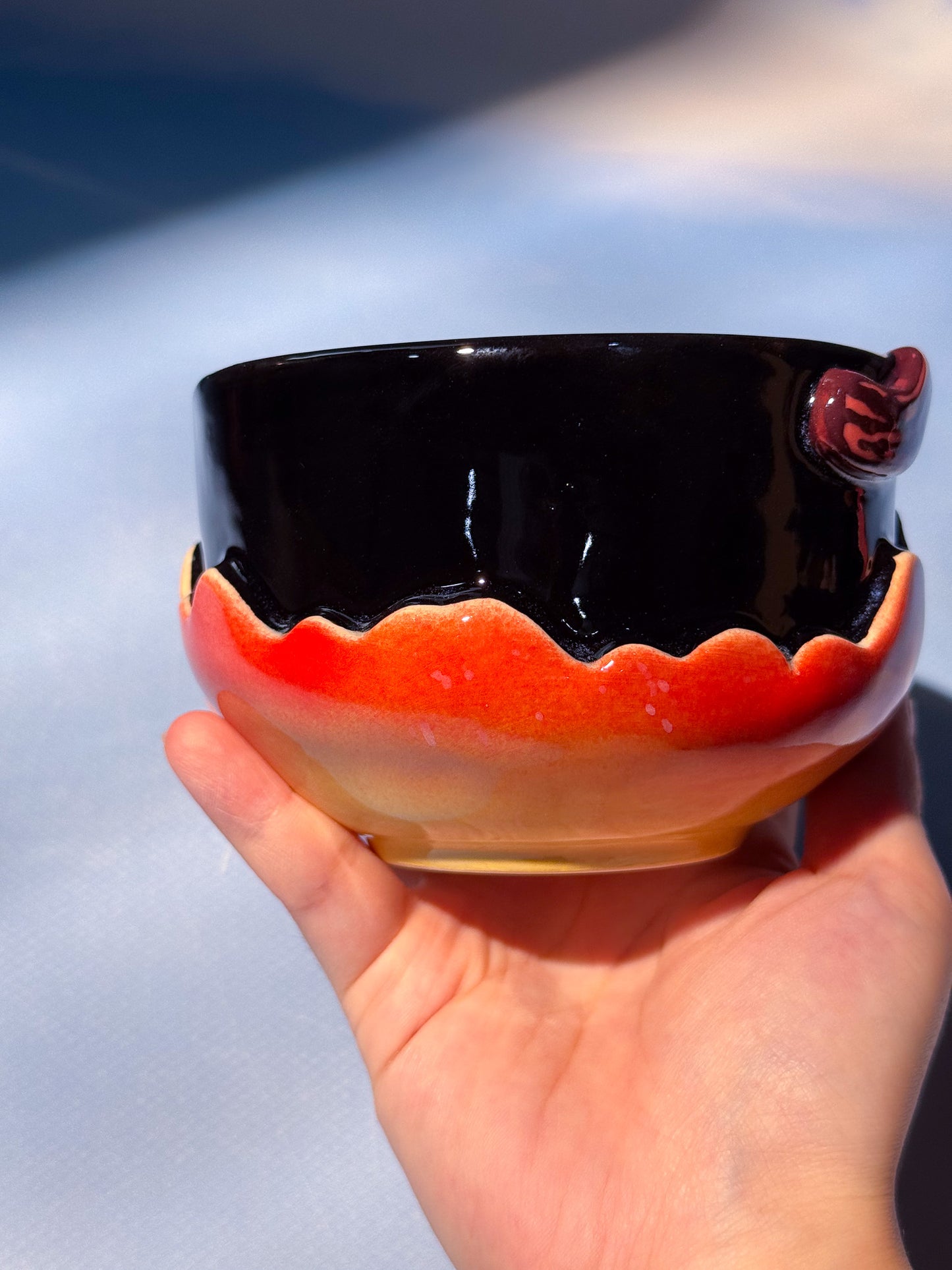 FIRE DEMON BOWL ONLY 6