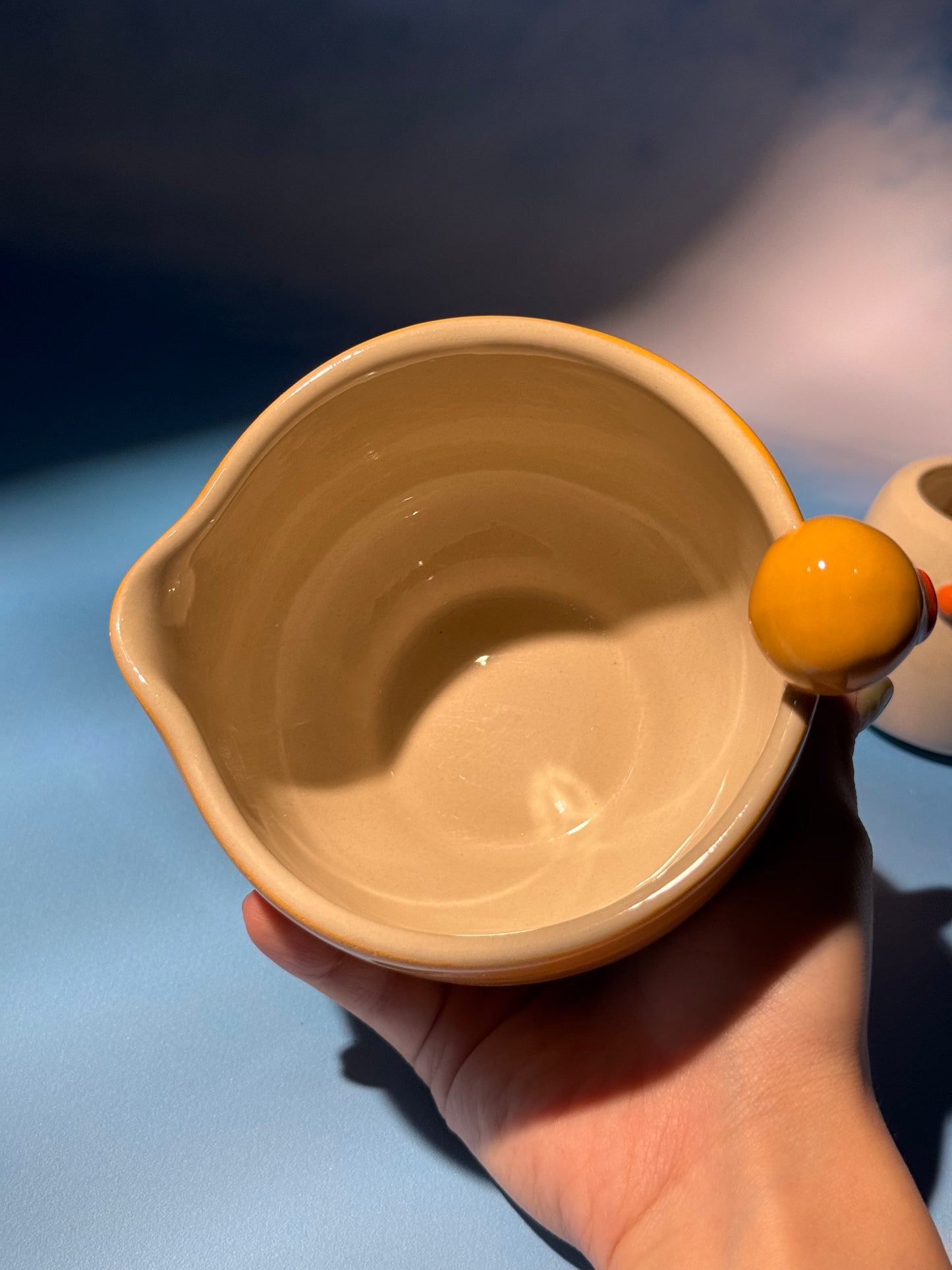 DUCKY BOWL ONLY 1 (FREEBIE: mini Ducky shot glass)