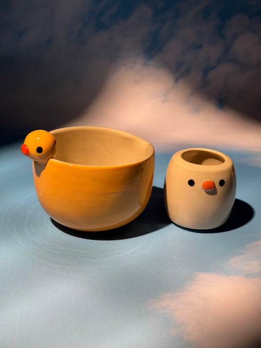 DUCKY BOWL ONLY 2 (FREEBIE: mini Ducky shot glass)