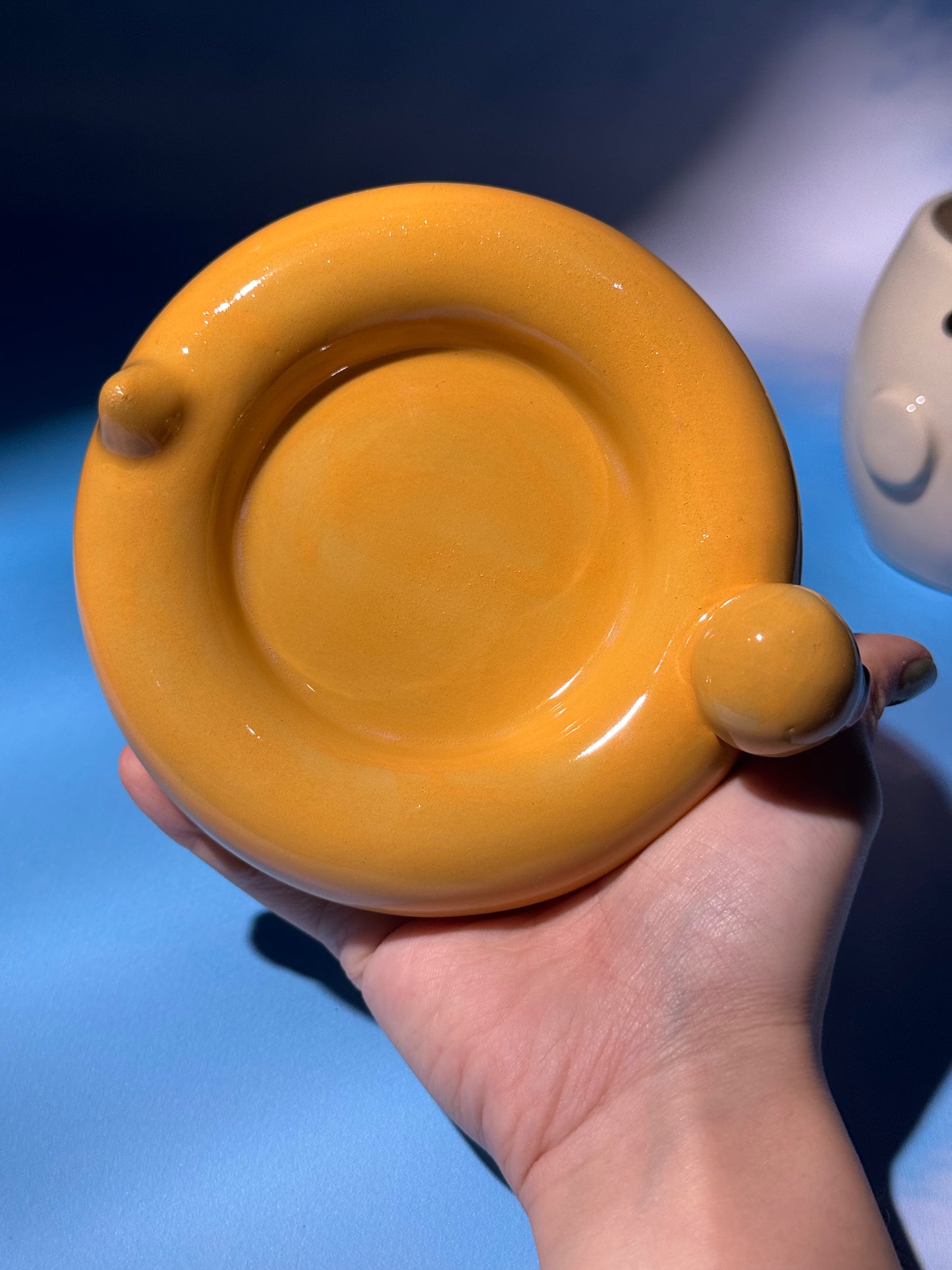 Duck floatie mug set 2 (Freebie: Mini duckie mug keychain!)