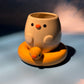 Duck floatie mug set 3 (Freebie: Mini duckie mug keychain!)
