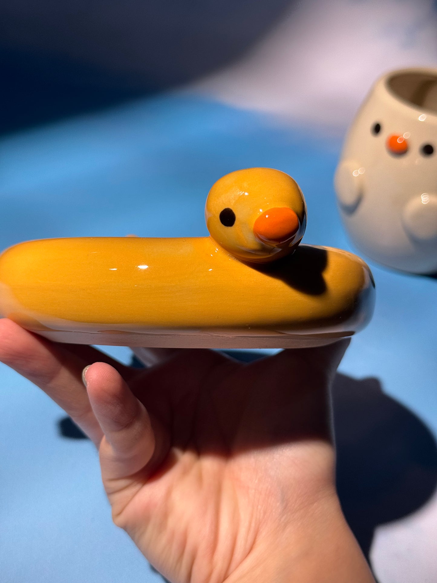 Duck floatie mug set 3 (Freebie: Mini duckie mug keychain!)