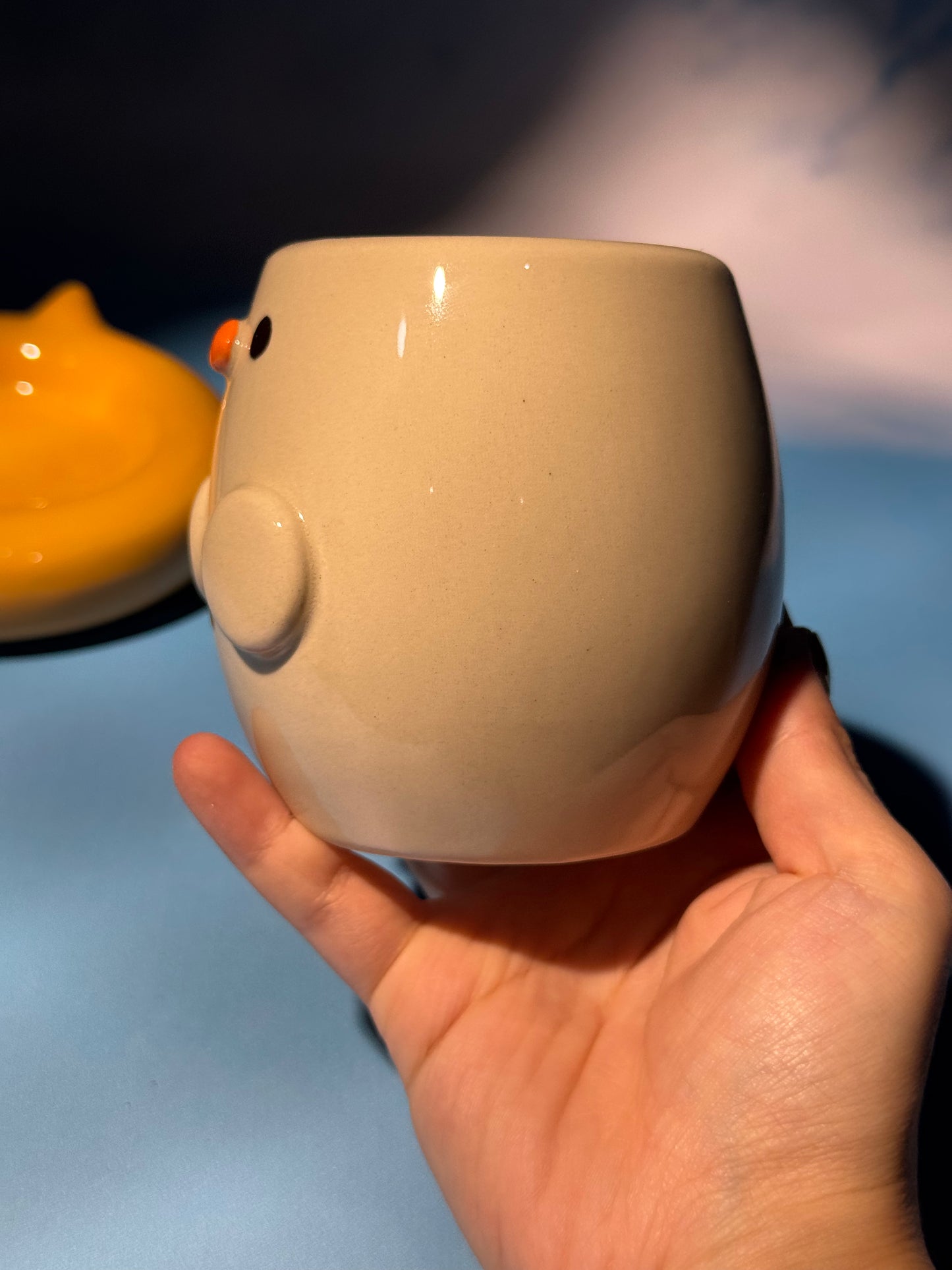 Duck floatie mug set 3 (Freebie: Mini duckie mug keychain!)