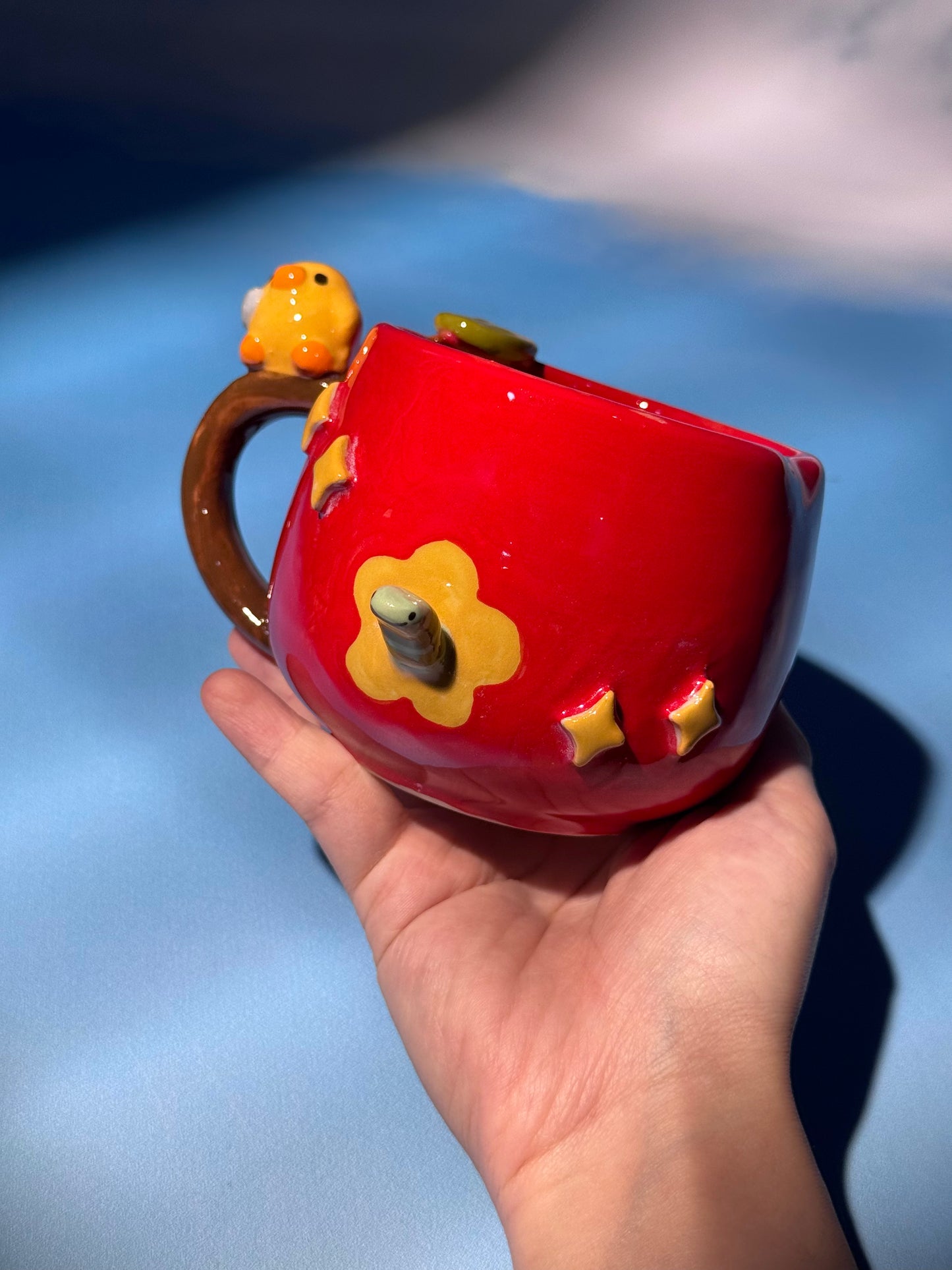 Stabby Apple Mug 2