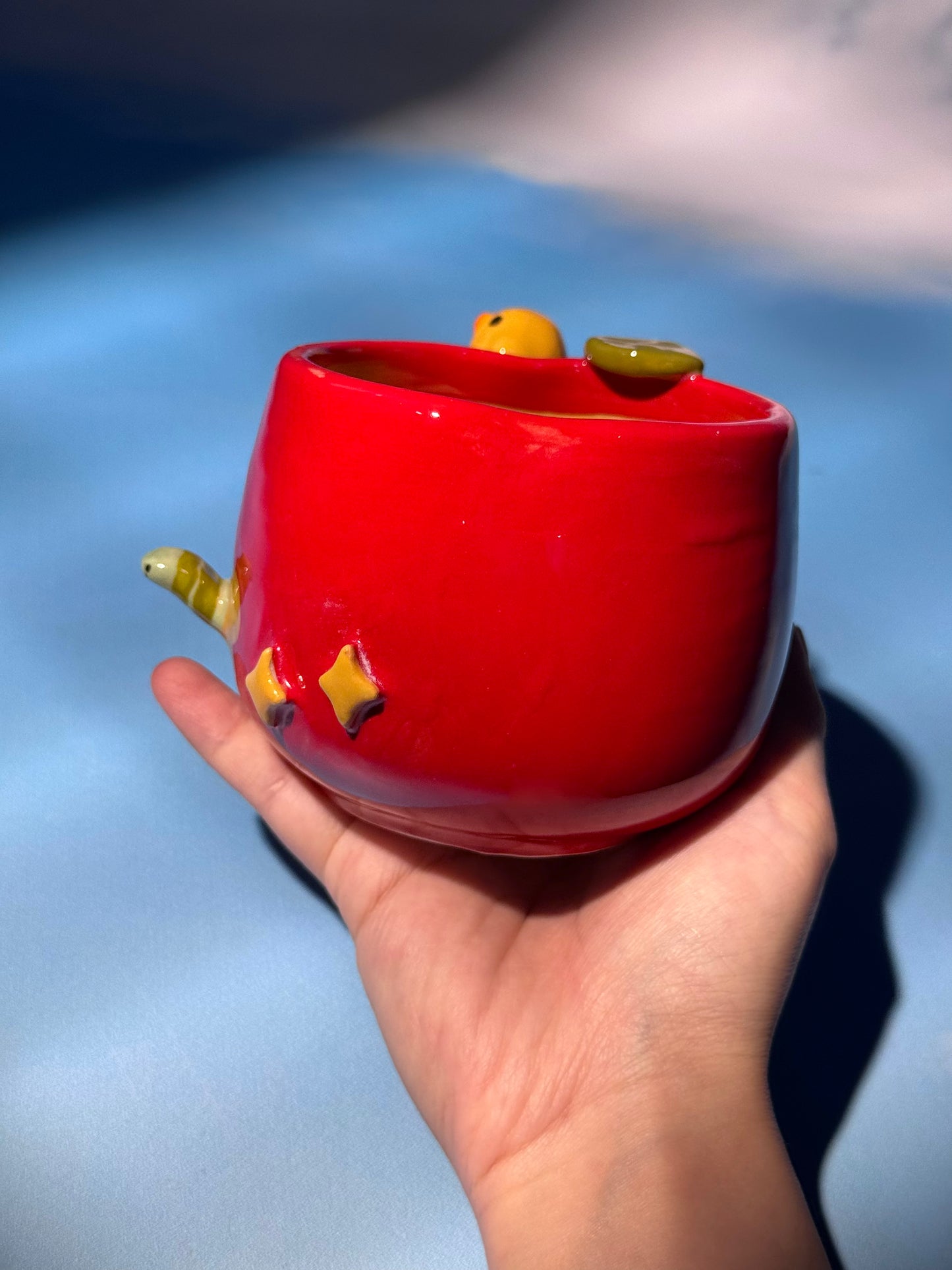 Stabby Apple Mug 2