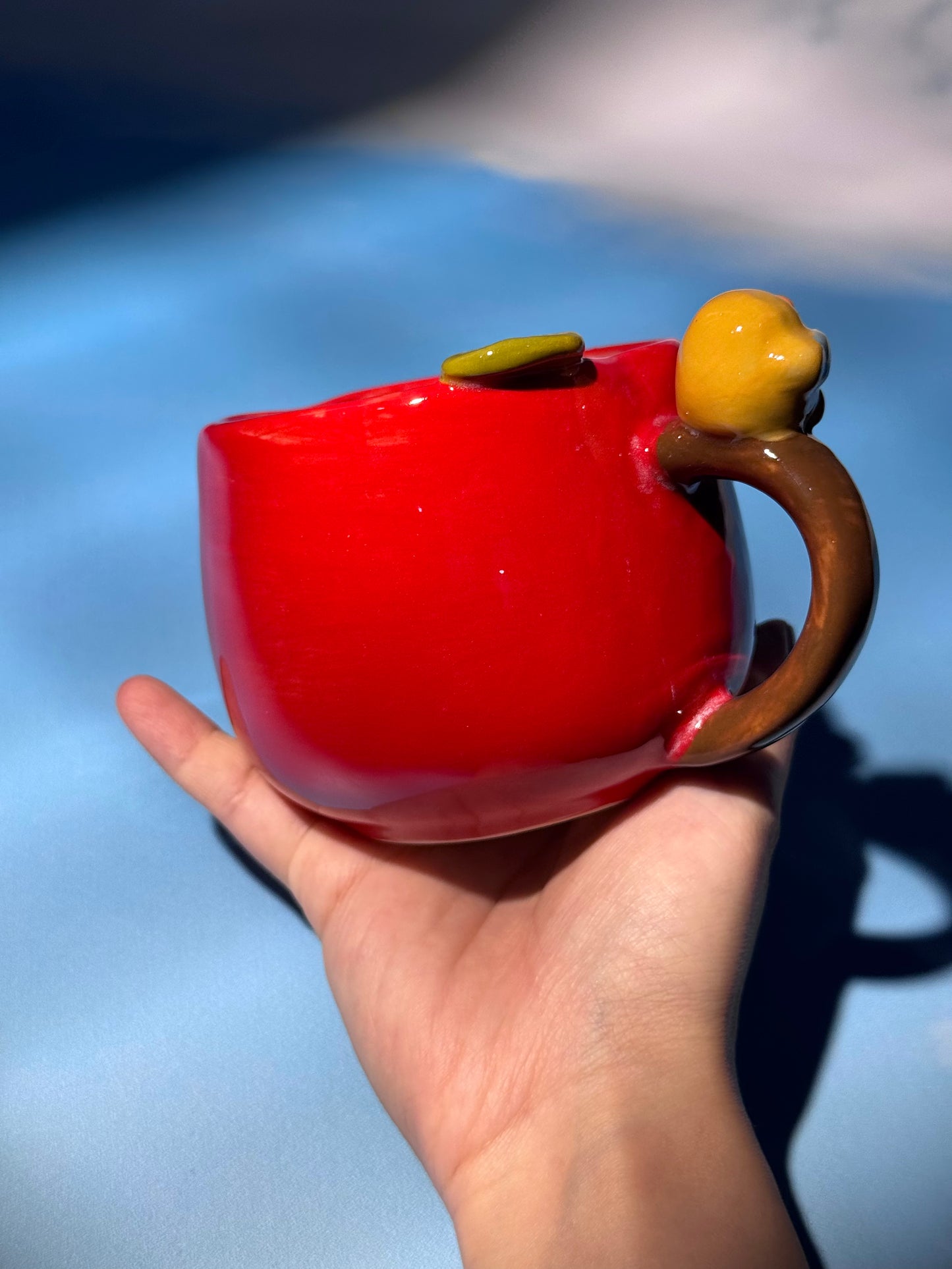 Stabby Apple Mug 2