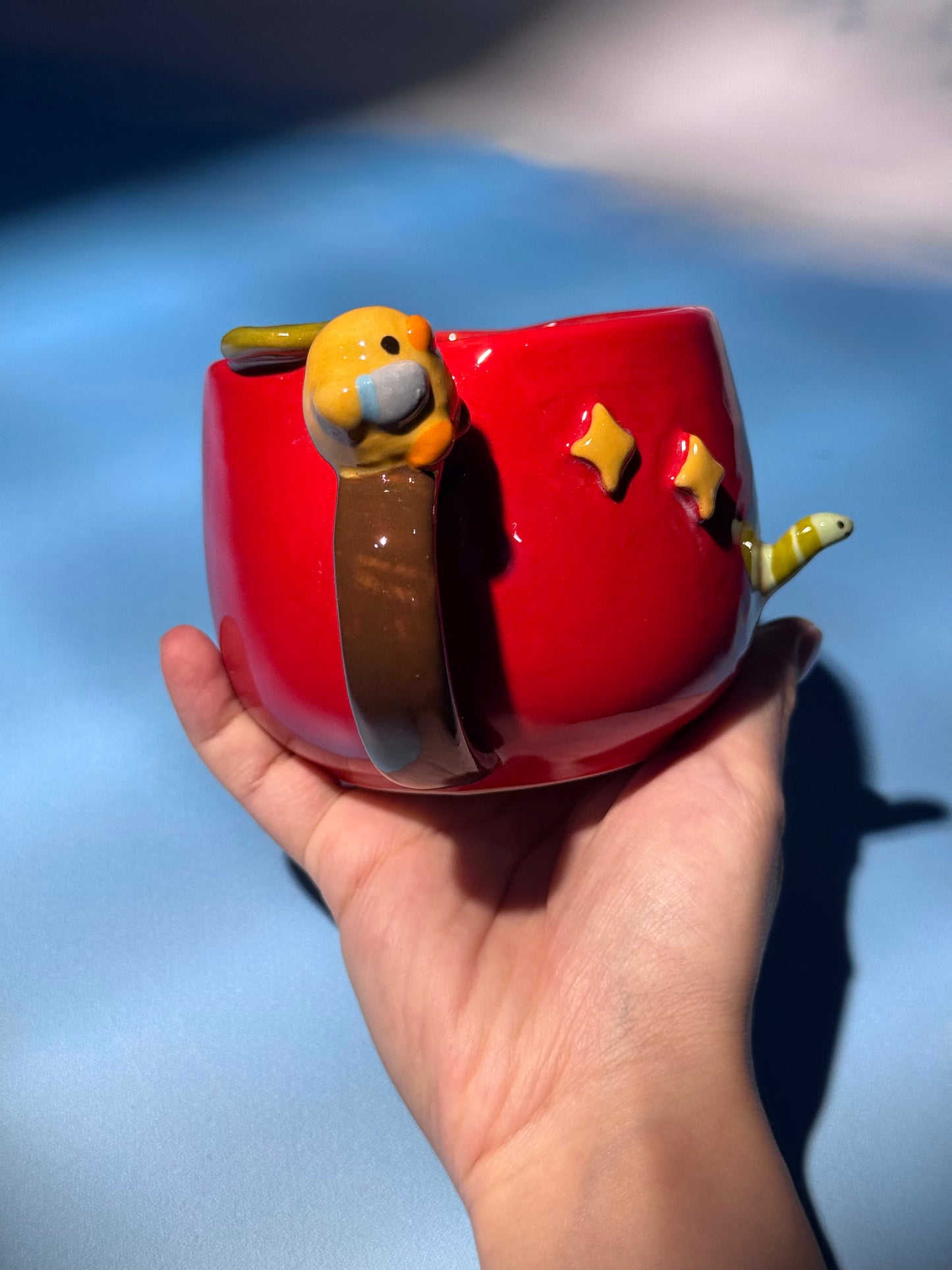 Stabby Apple Mug 2