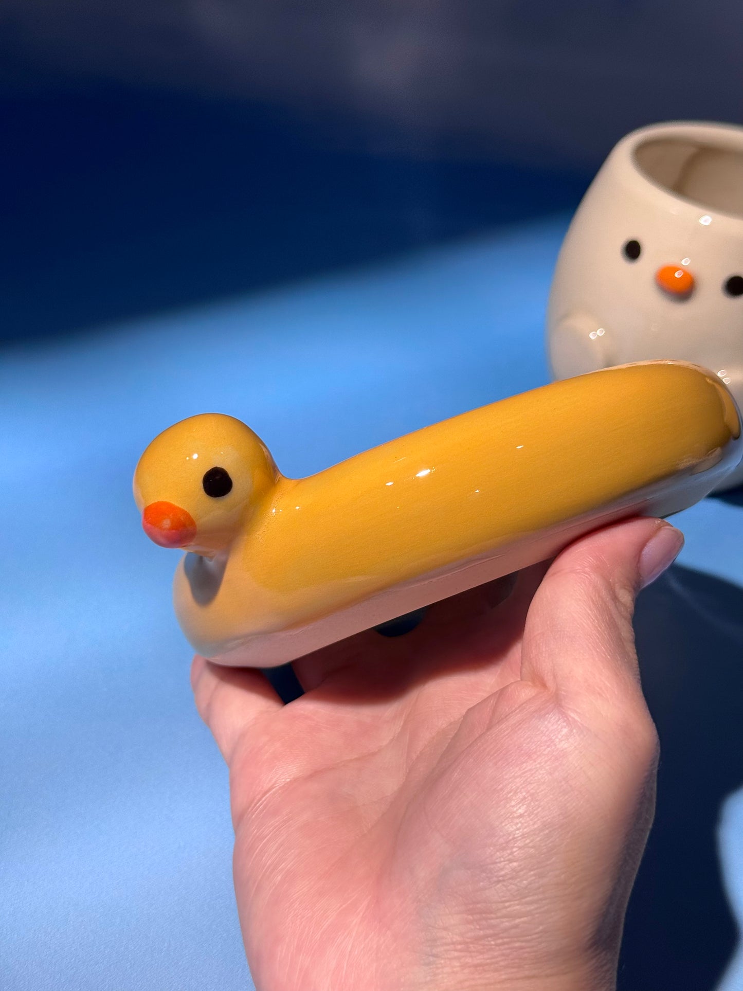DUCKY BOWL + MUG SET 1 (FREE: ducky mini shot glass)