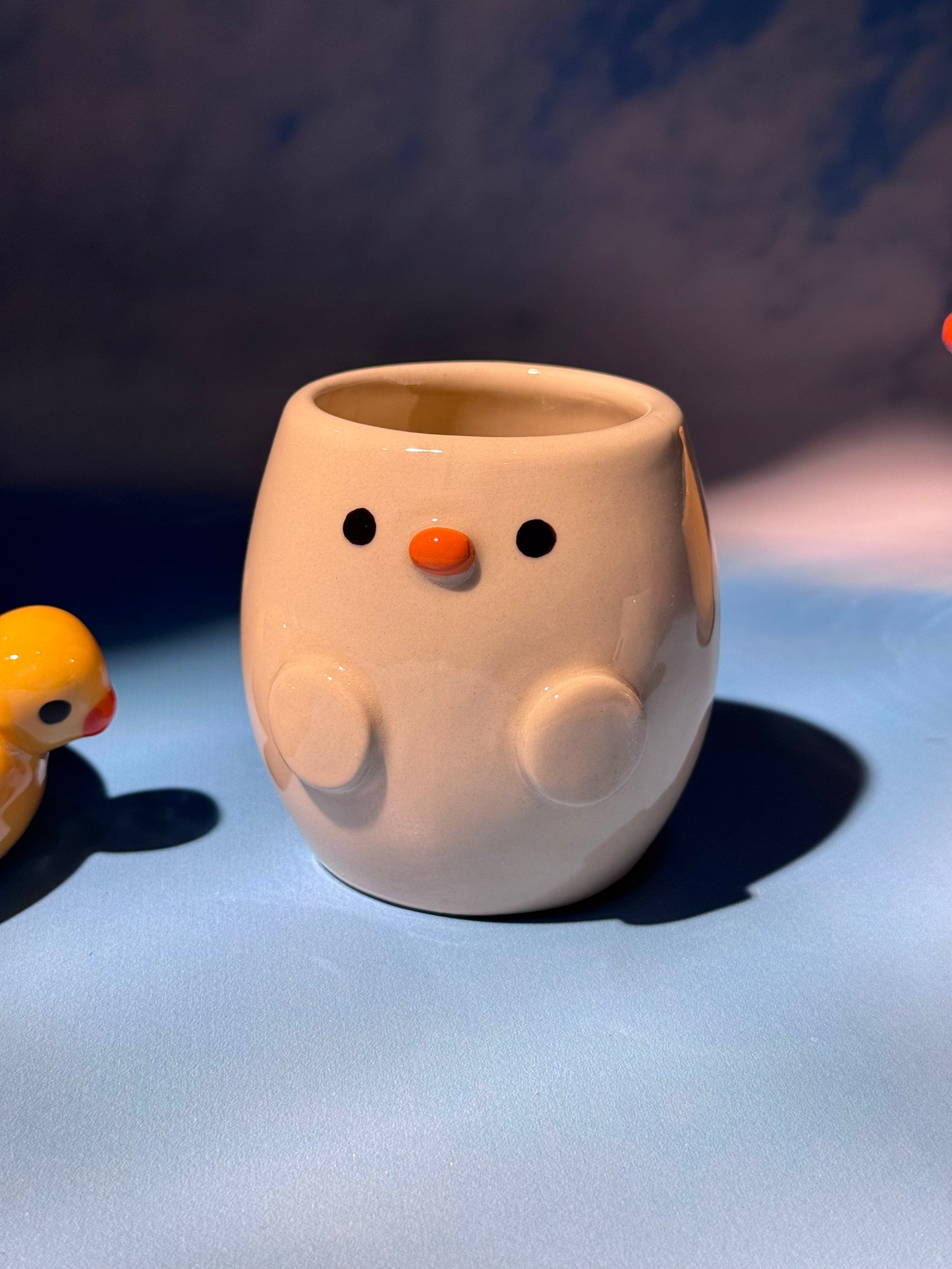 DUCKY BOWL + MUG SET 1 (FREE: ducky mini shot glass)