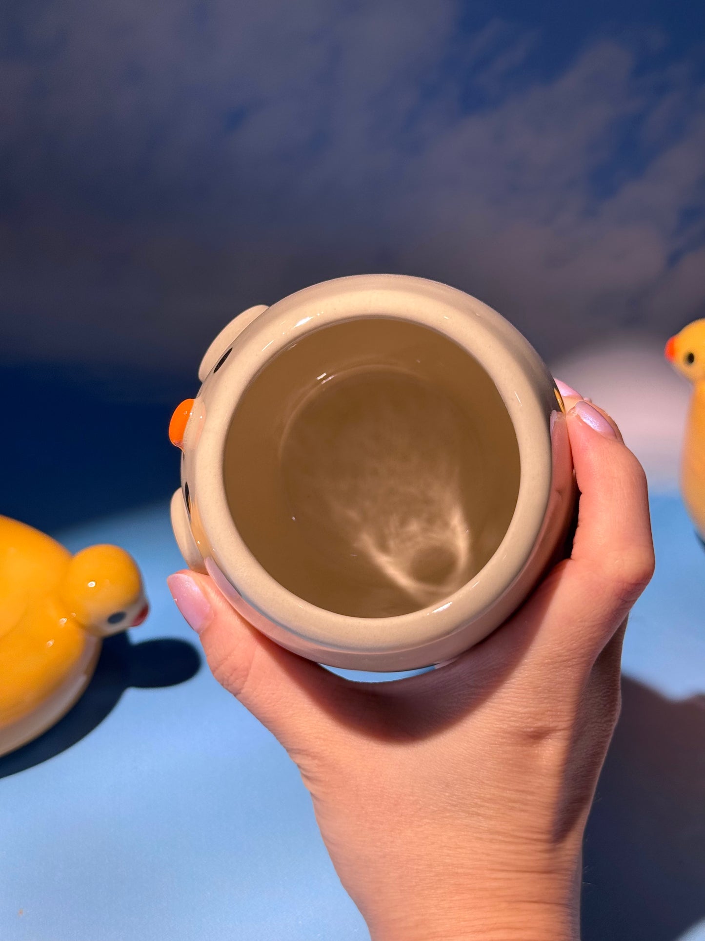 DUCKY BOWL + MUG SET 1 (FREE: ducky mini shot glass)