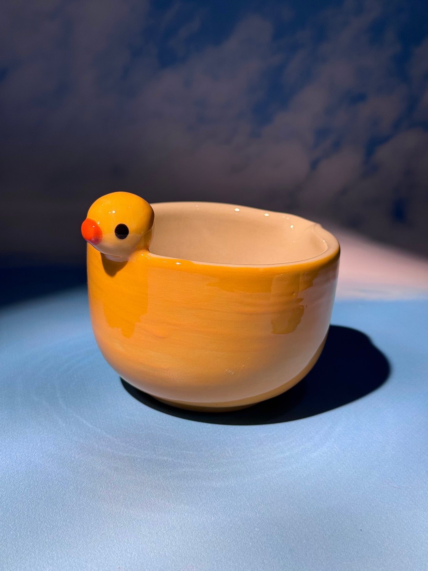 DUCKY BOWL + MUG SET 1 (FREE: ducky mini shot glass)