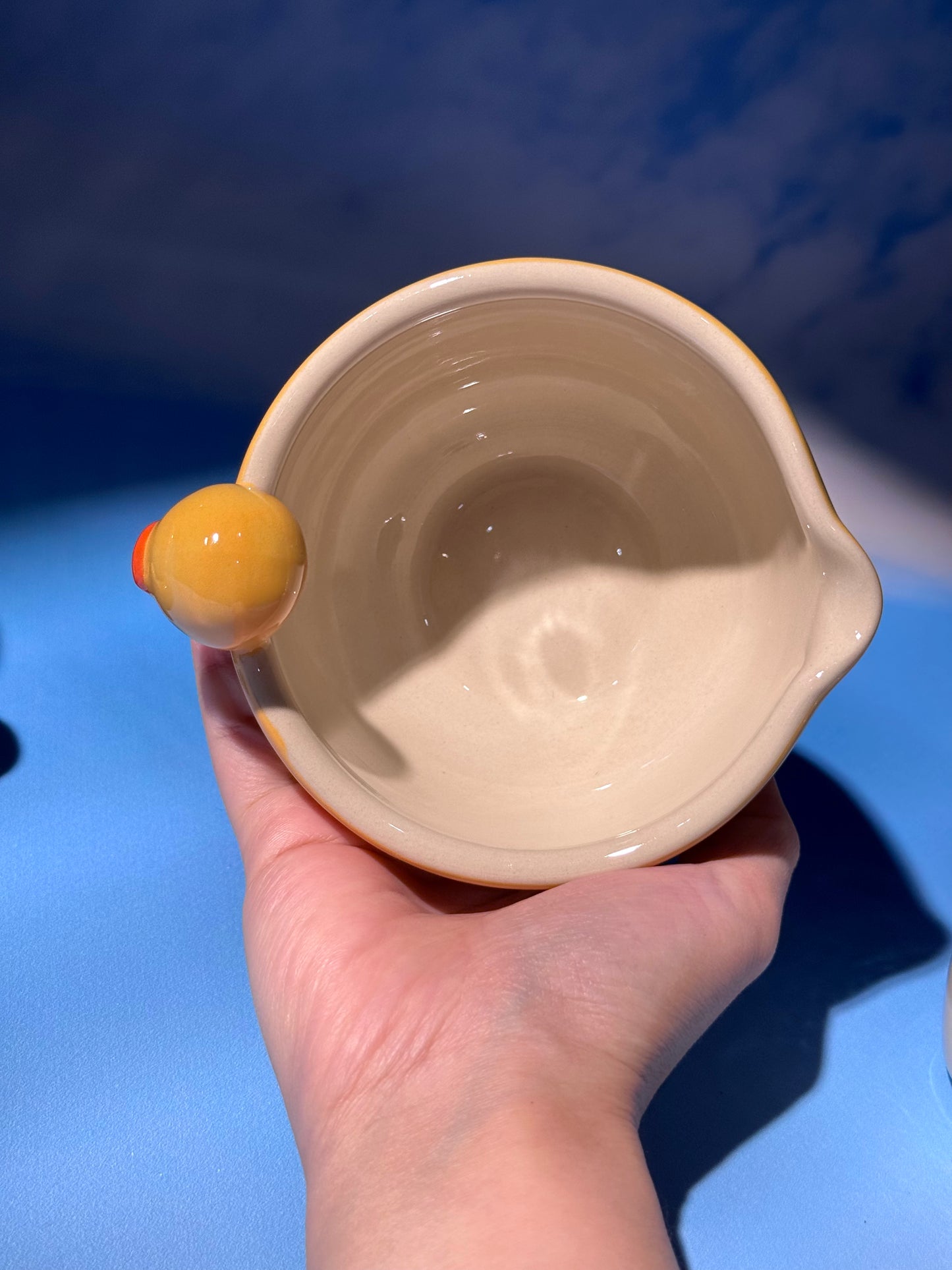 DUCKY BOWL + MUG SET 1 (FREE: ducky mini shot glass)