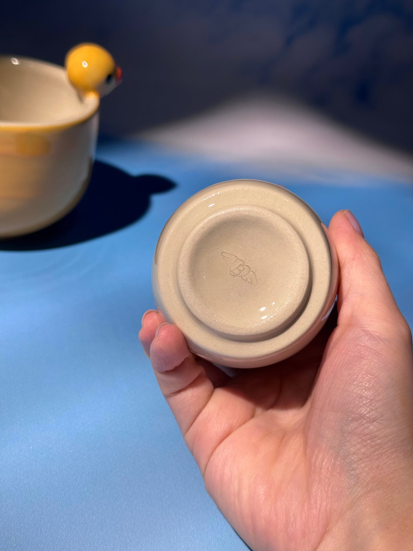 DUCKY BOWL + MUG SET 1 (FREE: ducky mini shot glass)