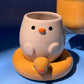 DUCKY BOWL + MUG SET 2 (FREE: ducky mini shot glass)