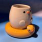 DUCKY BOWL + MUG SET 2 (FREE: ducky mini shot glass)