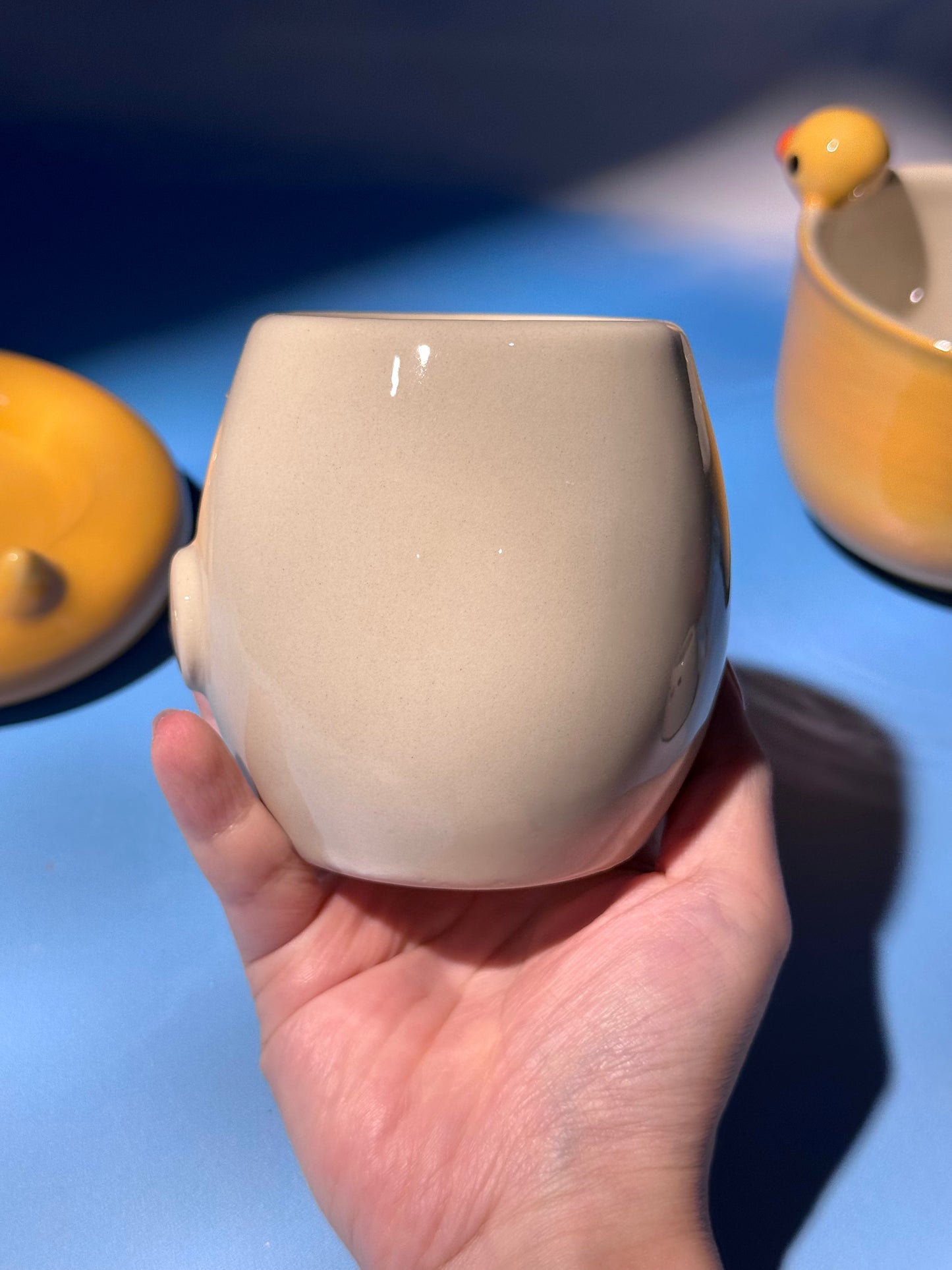 DUCKY BOWL + MUG SET 2 (FREE: ducky mini shot glass)