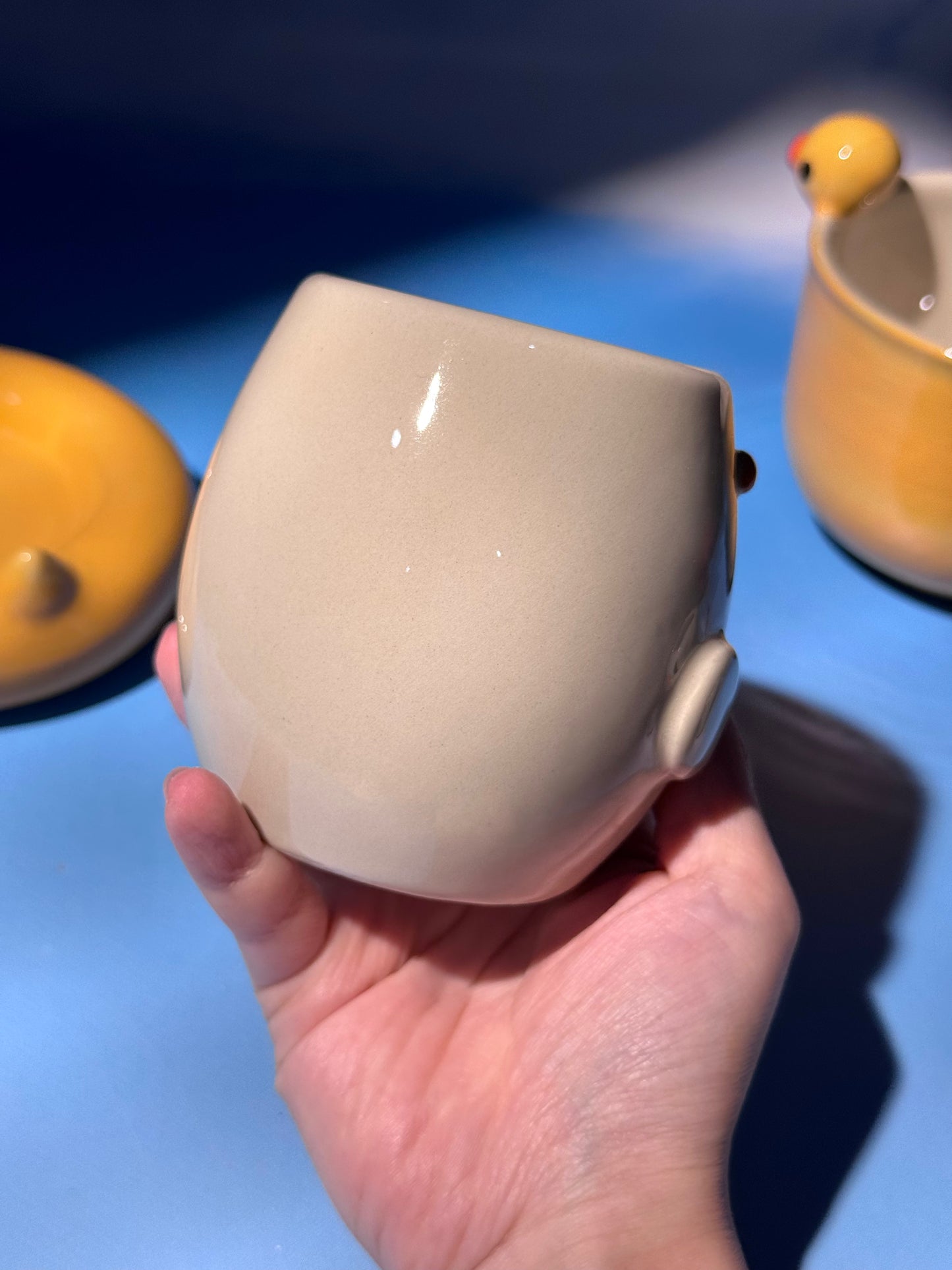DUCKY BOWL + MUG SET 2 (FREE: ducky mini shot glass)