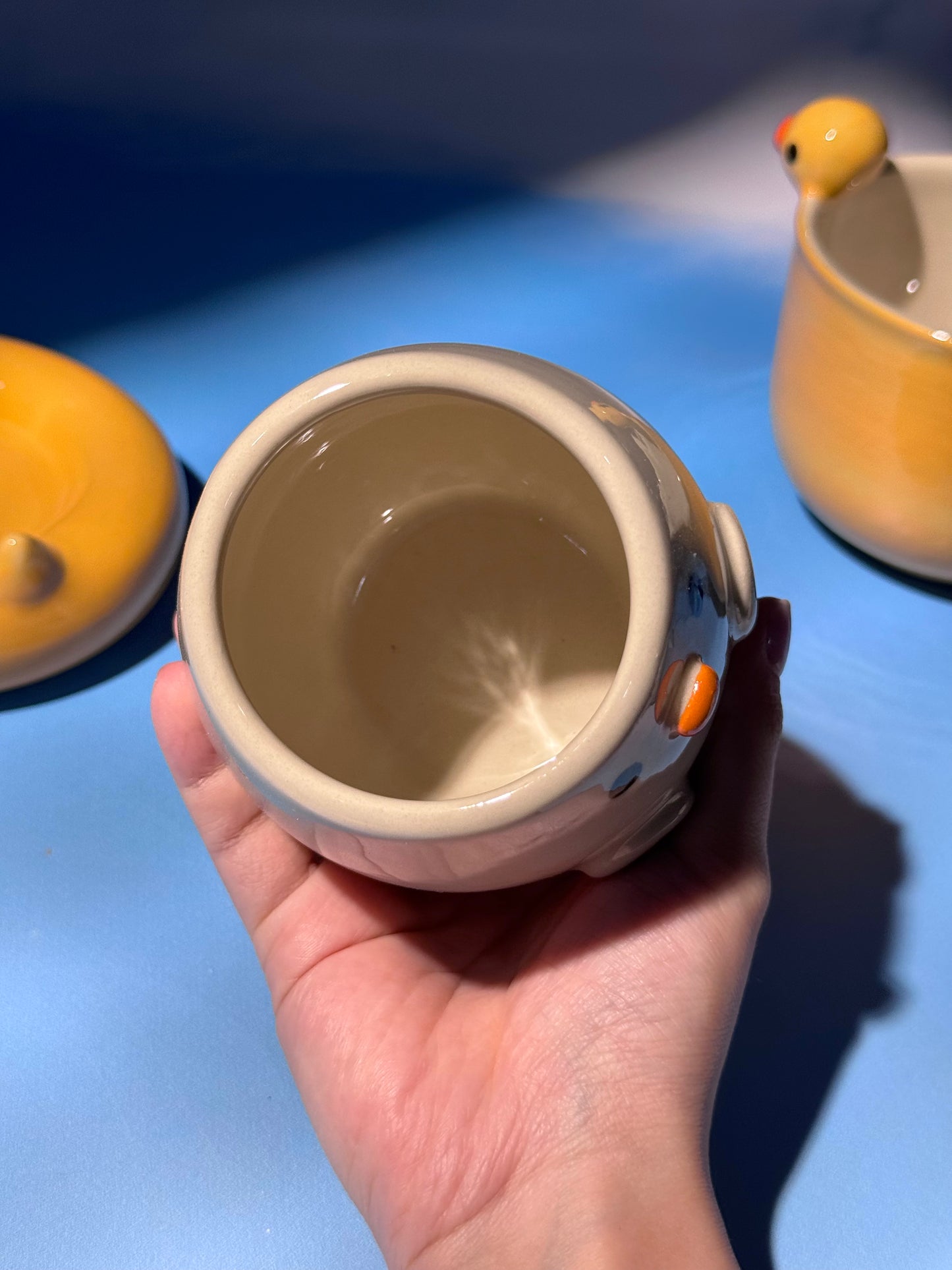 DUCKY BOWL + MUG SET 2 (FREE: ducky mini shot glass)