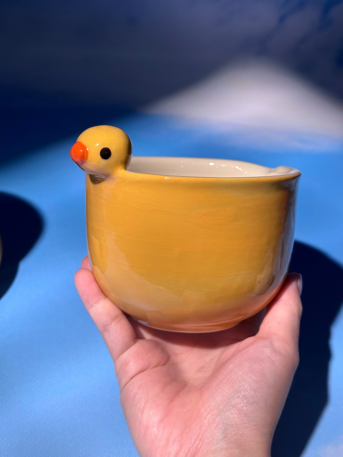 DUCKY BOWL + MUG SET 2 (FREE: ducky mini shot glass)