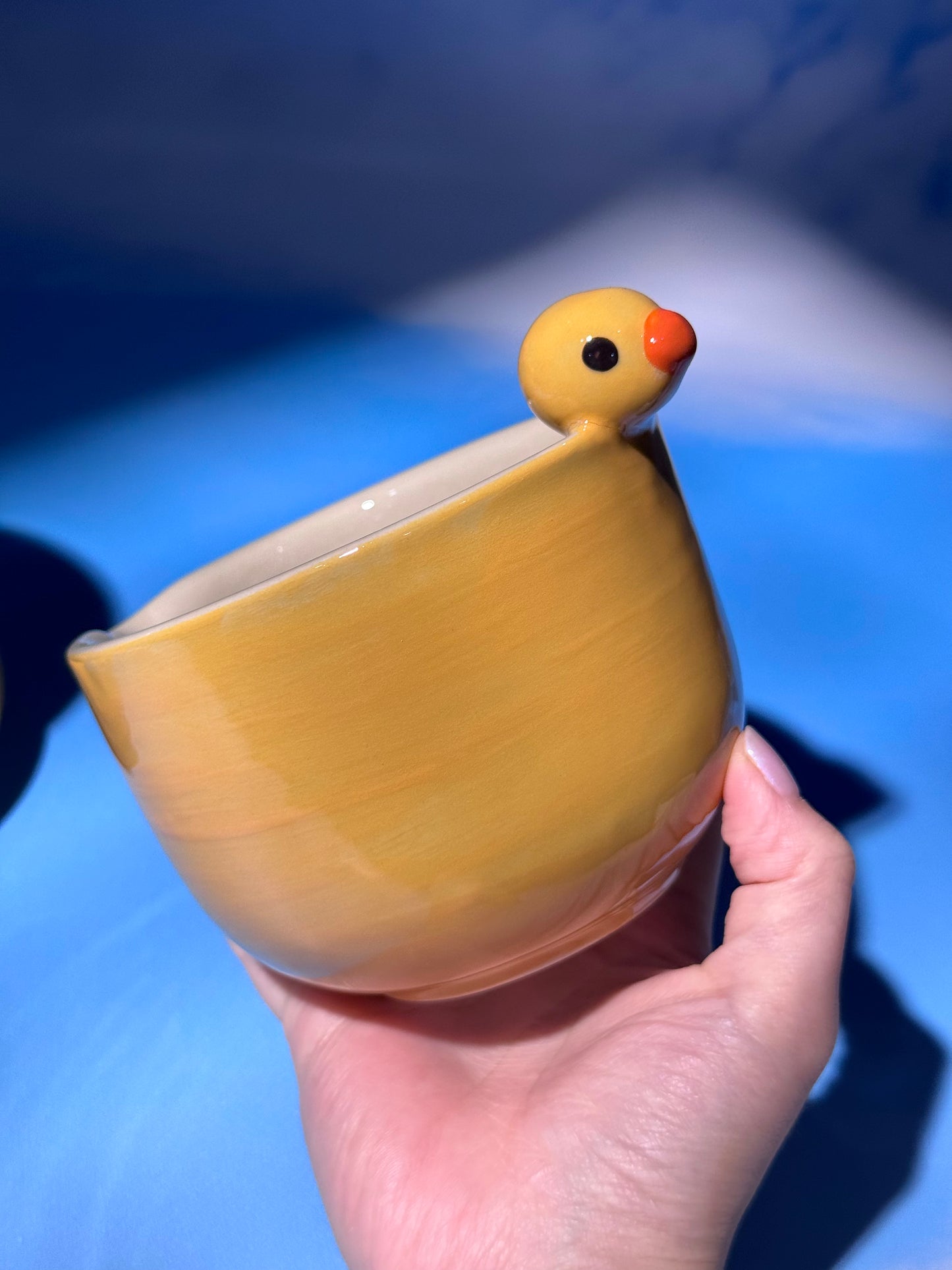 DUCKY BOWL + MUG SET 2 (FREE: ducky mini shot glass)