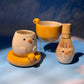 DUCKY BOWL + MUG SET 3 (FREE: ducky mini shot glass)
