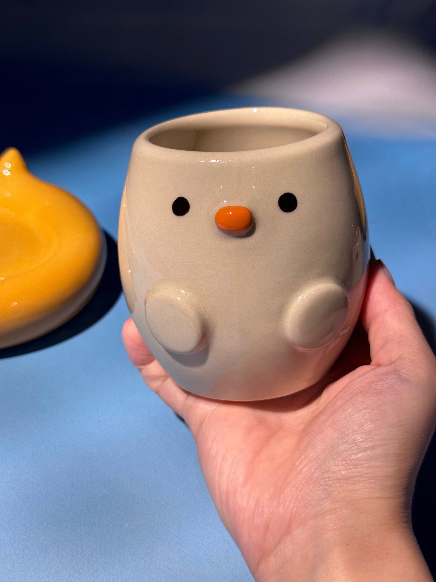 DUCKY BOWL + MUG SET 3 (FREE: ducky mini shot glass)
