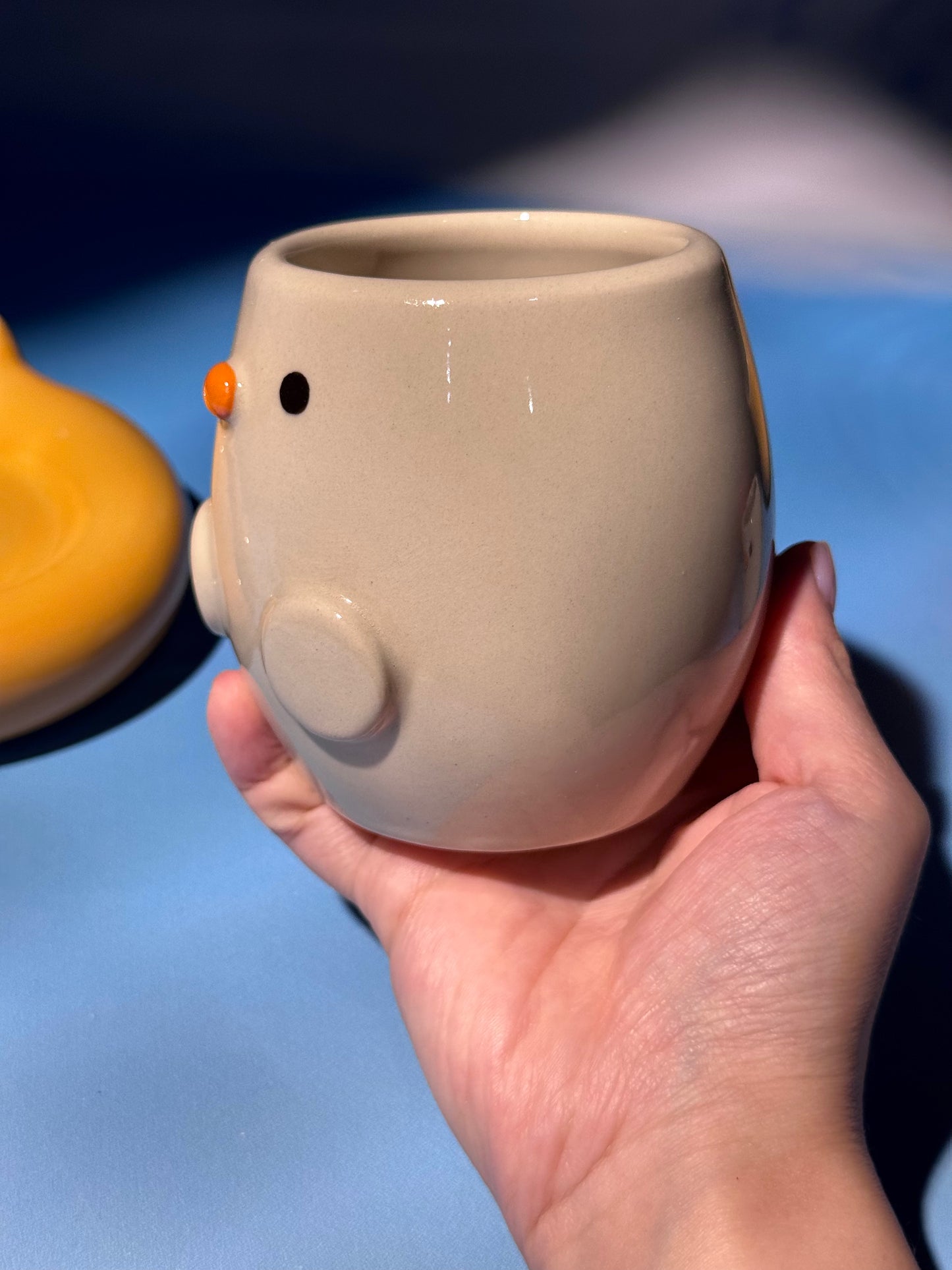 DUCKY BOWL + MUG SET 3 (FREE: ducky mini shot glass)