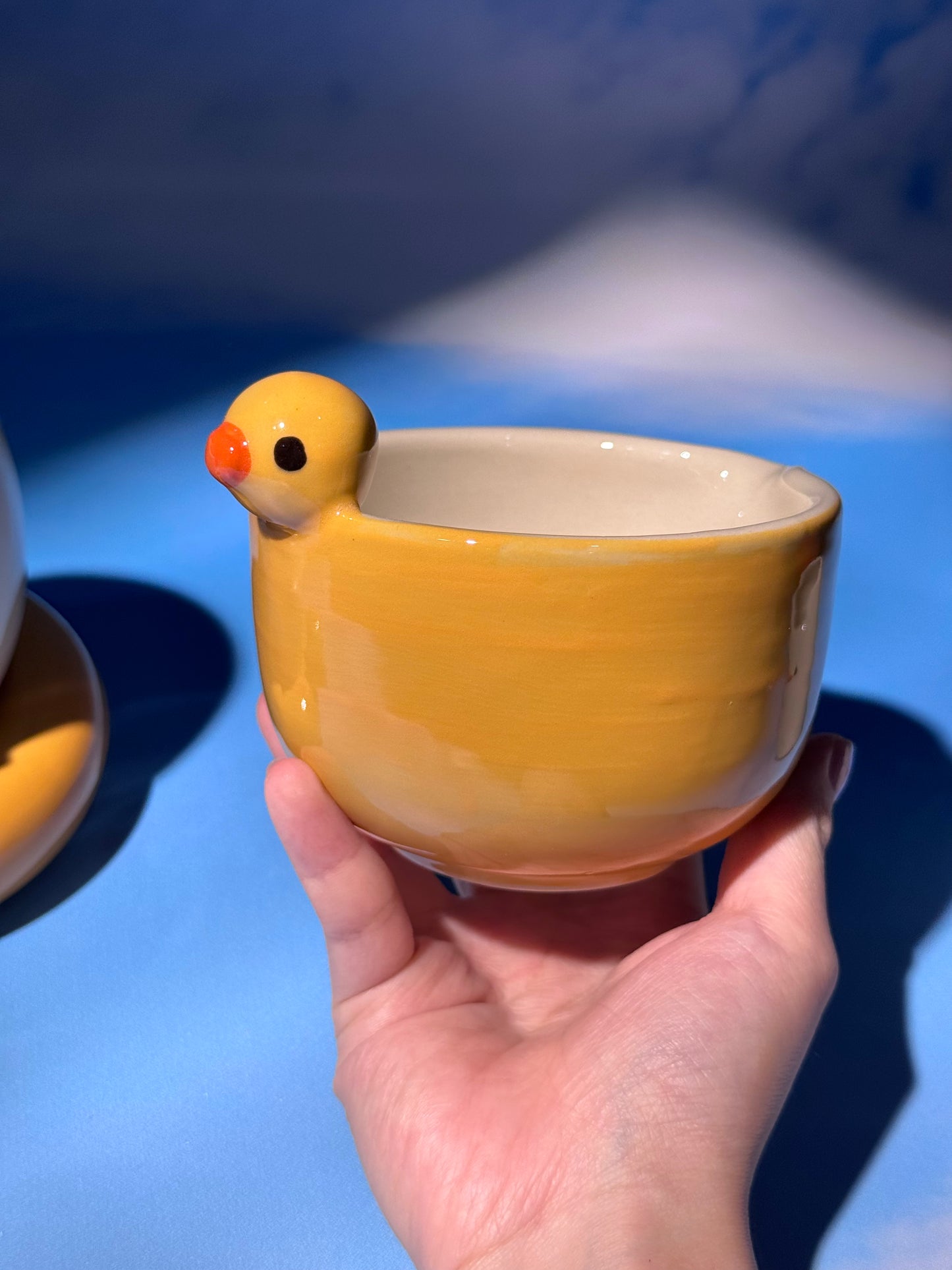 DUCKY BOWL + MUG SET 3 (FREE: ducky mini shot glass)