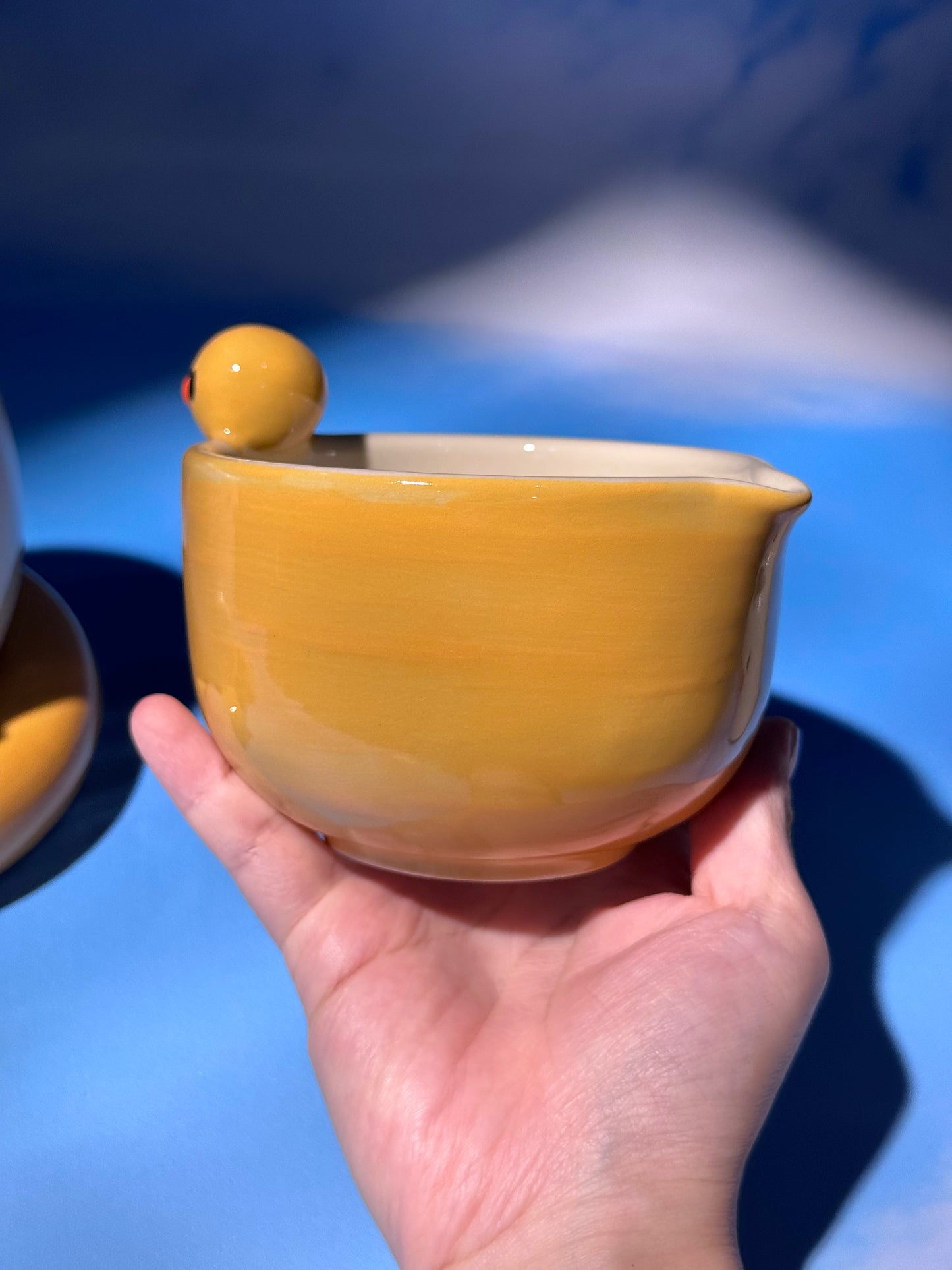 DUCKY BOWL + MUG SET 3 (FREE: ducky mini shot glass)