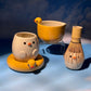 DUCKY BOWL + MUG SET 4 (FREE: ducky mini shot glass)