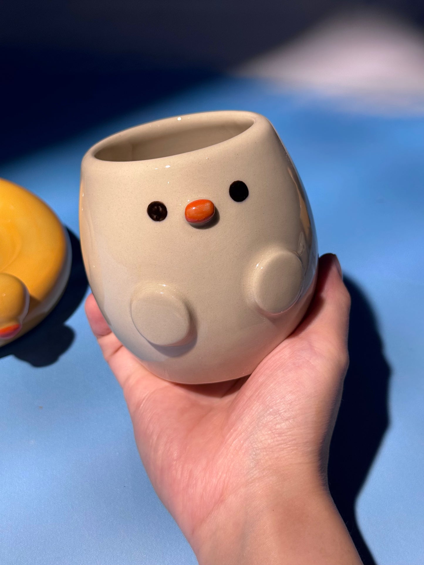 DUCKY BOWL + MUG SET 4 (FREE: ducky mini shot glass)